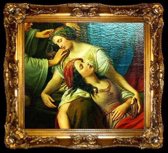 framed  Wilhelm von Schadow The Parable of the Wise and Foolish Virgins, ta009-2